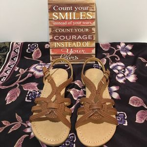 Report Footwear Sandals, Brown, Sizes 12, 13, 4
